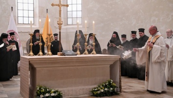 В Бельгии патриарх Варфоломей, давший Украине Томос, помолился с католиками. Фото