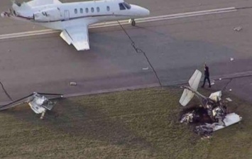 В аэропорту Франкфурта столкнулись два самолета
