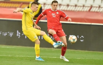 Определен лучший игрок сборной Украины в матче с Сербией