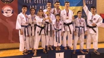 Днепровские спортсмены стали призерами чемпионата мира по карате