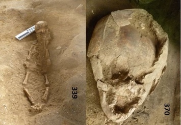Найдено жуткое «кладбище младенцев», похороненных в шлемах из черепов