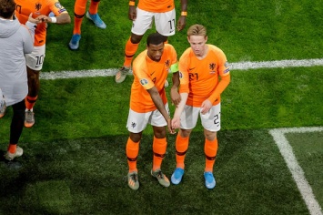 Нидерландские футболисты сделали красивую акцию против расизма во время матча: видео