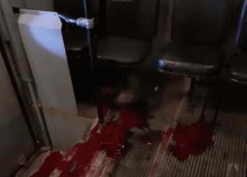 В Днепре окровавленный парень вбежал в троллейбус и умер (Фото)