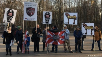 Как в Москве митинговали против закона о домашнем насилии