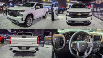 Обновленный Chevrolet Silverado High Country показали на автосалоне