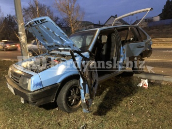 ВАЗ не выдержал столкновения с Audi - в Бердянске очередное ДТП с пострадавшим
