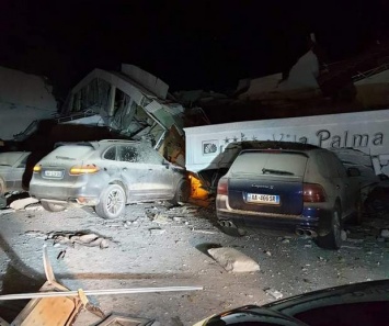 В Албании произошло сильное землетрясение. Есть многочисленные разрушения, минимум 4 человека погибли. Фото и видео
