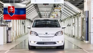 В Словакии стартовало производство электромобиля SKODA CITIGOe iV