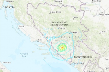 Вместе с Албанией "тряхнуло" землетрясением Боснию и Герцеговину