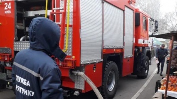 В Киеве загорелась сауна с пятью девушками внутри. ВИДЕО