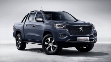В интернете появились дебютные изображения нового пикапа Peugeot