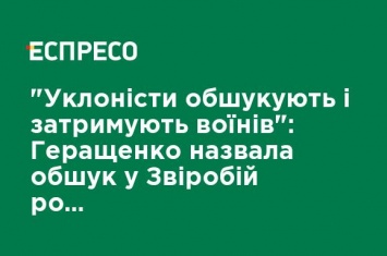 "Уклонисты обыскивают и задерживают воинов": Геращенко назвала обыск у Зверобой расстраиванием полицейского государства