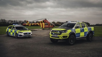 Ford Ranger Raptor и Focus ST появились на службе британской полиции
