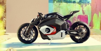 BMW работает над радикальным электро-мотоциклом