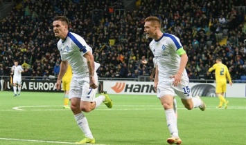 Несмотря на проигрыш "Мальме" двое игроков "Динамо" вошли в символическую сборную недели Лиги Европы