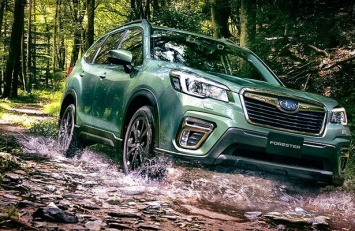Subaru Forester защитили от воды и грязи