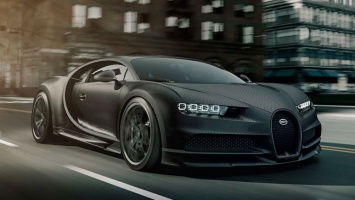 Bugatti Chiron становится темнее с Noire Special Edition (ФОТО)