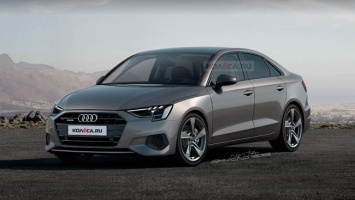 Показаны первые изображения нового седана Audi A3 (ФОТО)