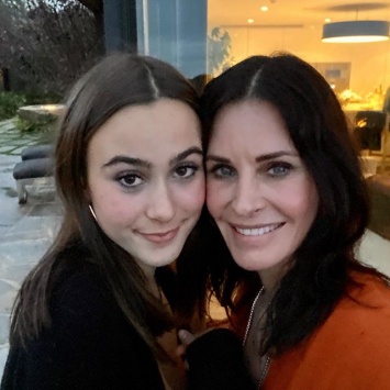 Кортни Кокс и ее дочь Коко похожи словно близнецы