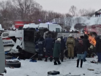 В Забайкалье объявлен траур по погибшим в аварии автобуса