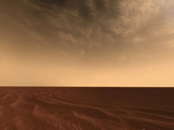 NASA показало движение облаков на Марсе с помощью суперкомпьютера