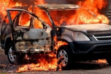 В Запорожье за сутки сгорело два авто
