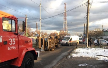 Два человека погибли в ДТП с участием Porsche и маршрутки под Киевом