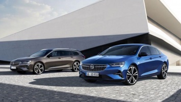 Показали обновленный Opel Insignia 2020 модельного года