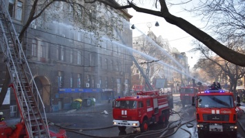 Пожар в Одессе: пять человек пропали без вести