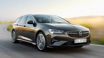 Обновленную Opel Insignia оснастили фарами со 168 диодами (ФОТО)