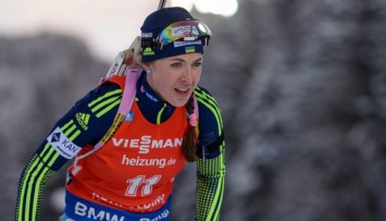 Украинская биатлонистка взяла серебро на Кубке мира