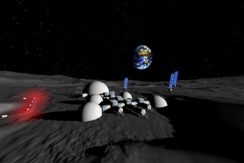 Конструкторское бюро "Южное" показало концепт лунной базы (ВИДЕО)