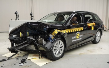 Новая Skoda Octavia провалила некоторые краш-тесты Euro NCAP (ВИДЕО)