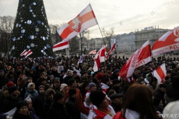 В Минске протестуют против интеграции с Россией