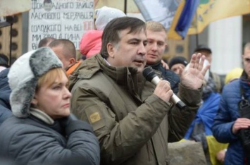 Против Порошенко и Тимошенко Саакашвили зовет на Михайловскую площадь сторонников Зеленского