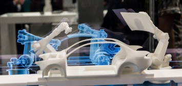 Технологии будущего: в Германии беспилотный автомобиль распечатали на 3D-принтере