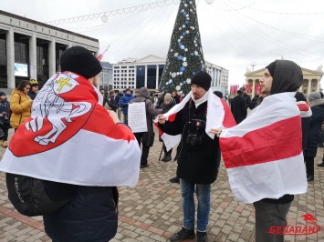 В Минске второй день подряд протестуют против интеграции Беларуси с Россией. Фото