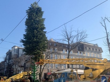 Несмотря на траур: в центре Одессы готовятся к Новому году