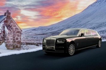 Роскошный Rolls-Royce Phantom превратили в семиметровый броневик (ФОТО)