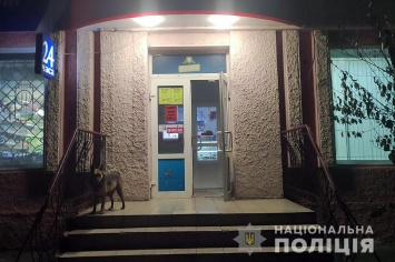 В Николаеве полиция охраны задержала пьяного дебошира - он разбил двери в магазине, в котором начался переучет (ФОТО)