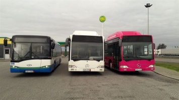 Сегодня на один из маршрутов Днепра вышли еще несколько больших автобусов
