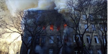Полиция назвала новую версию пожара в Одессе