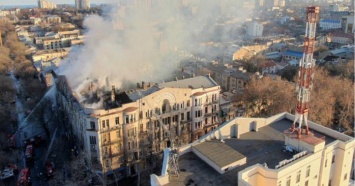 Пожар в Одессе: директору уничтоженного огнем колледжа избрали меру пресечения