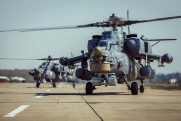 В Краснодарском крае разбился военный вертолет "Ночной охотник"