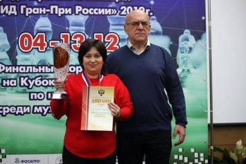 Феодосийская шахматистка Оксана Грицаева выиграла Кубок России