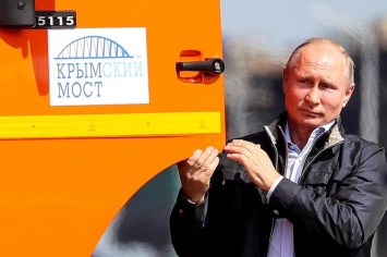 Путин проедет на поезде по «Керченскому мосту» 23 декабря - СМИ