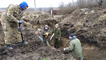 В Апостоловском районе нашли останки немецких солдат