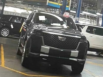 Шпионы засекли новый Cadillac Escalade