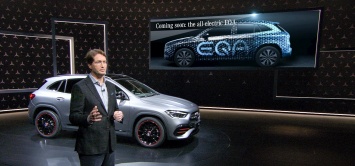 Электромобиль Mercedes-Benz начального уровня EQA представят в 2020 году