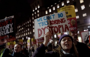 В Лондоне протестуют из-за победы Джонсона на выборах